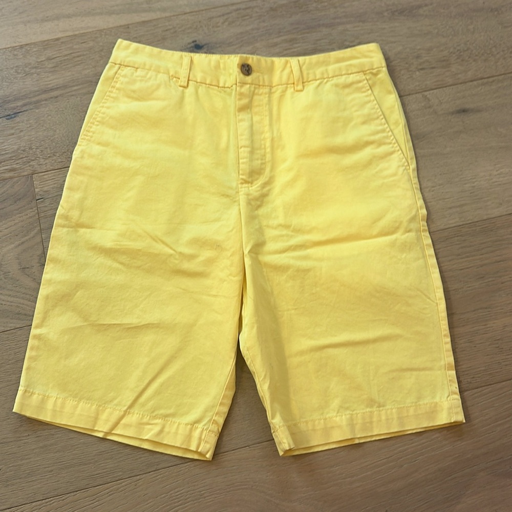 Polo Ralph Lauren boys, yellow, size 16 Bermuda shorts, NWOT